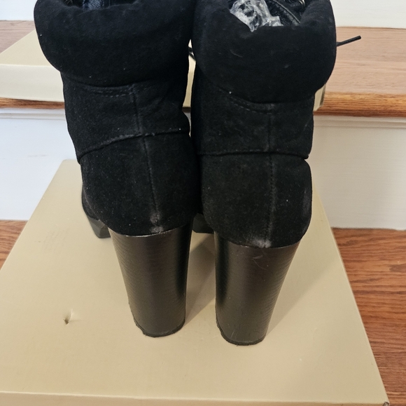 Yoki Fashion boots; Black Suede; Size 8.5M - Picture 12 of 12